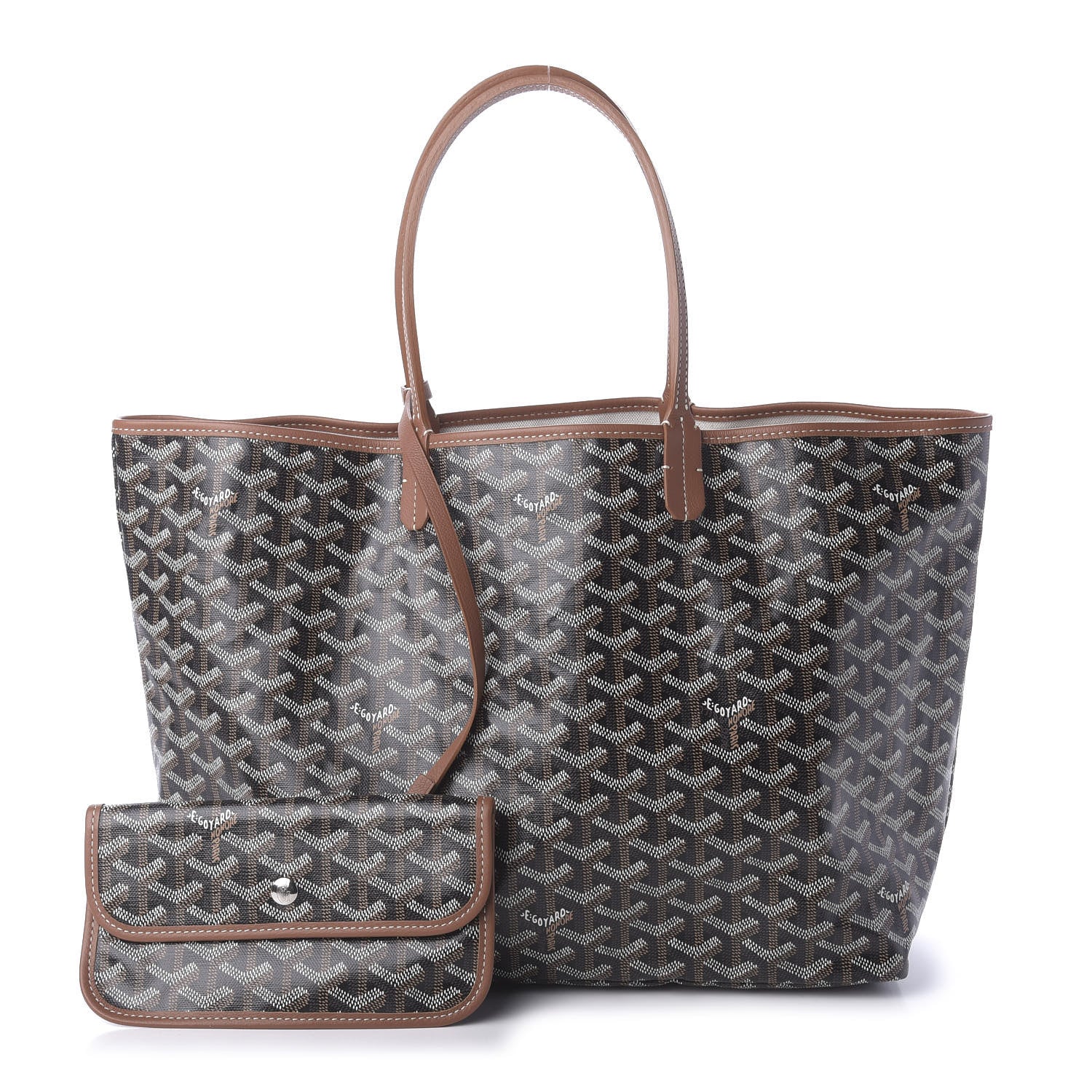 Goyard Goyardine Saint Louis PM Black Gold 1 of 8