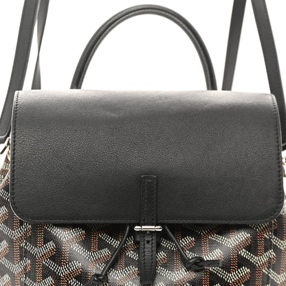 Goyard Goyardine Calfskin Mini Alpin Backpack Black 6 of 9
