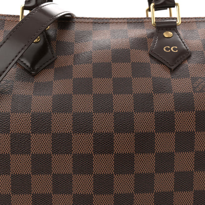 Louis Vuitton Damier Ebene Speedy Bandouliere 30 8 of 13