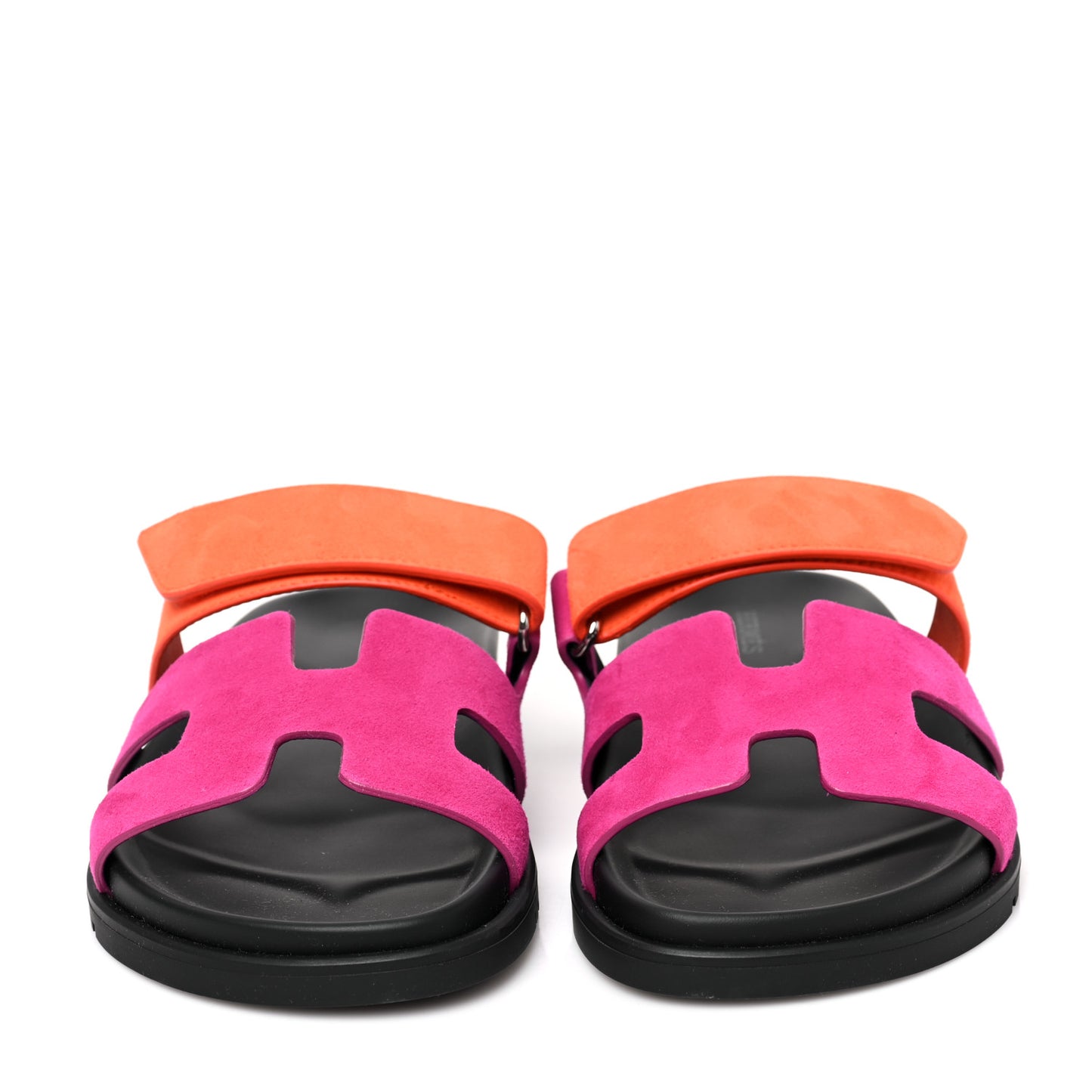 Suede Goatskin Womens Chypre Sandals 37 Rose Chapas Orange Synthetique 37
