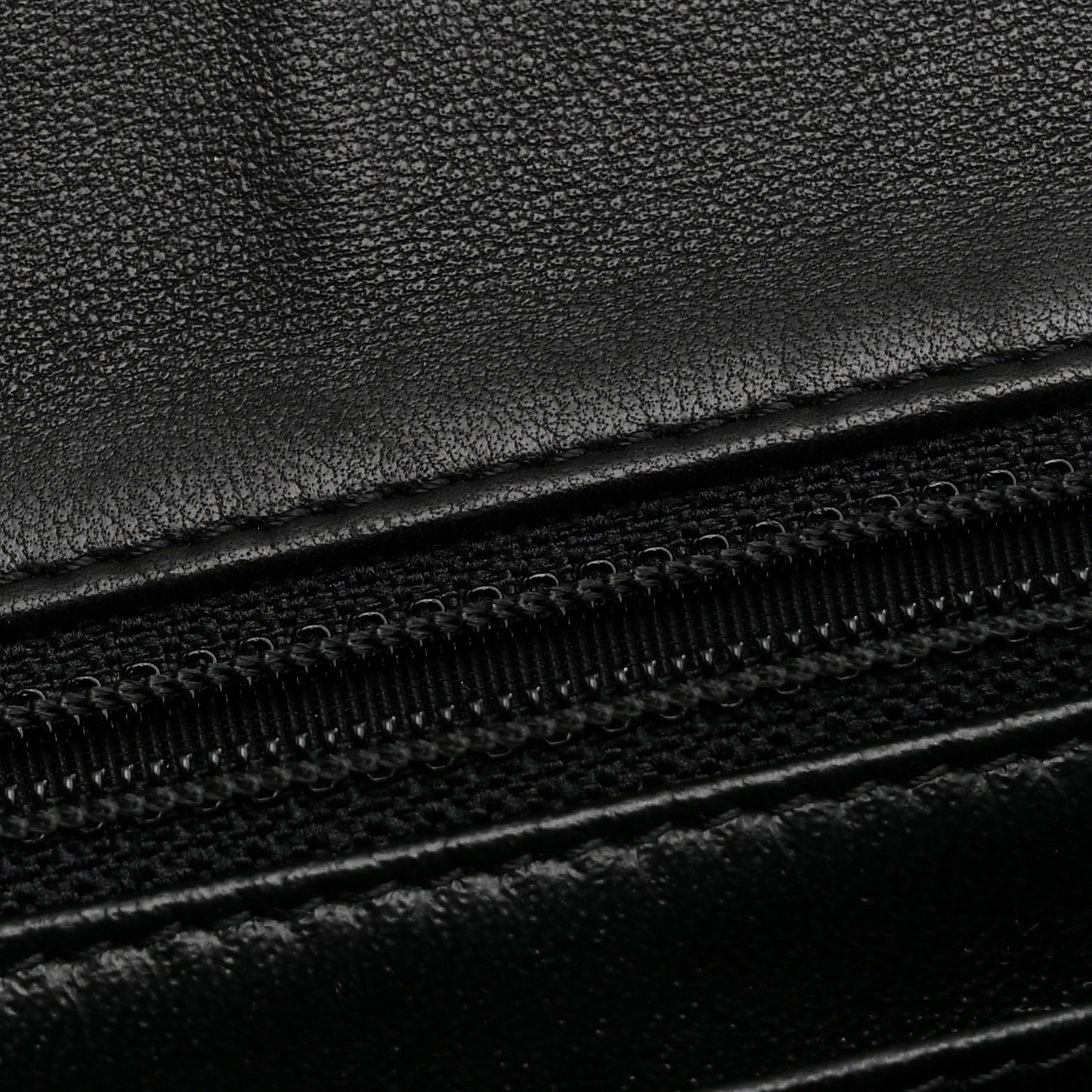 Lambskin Quilted Mini Square Flap Black
