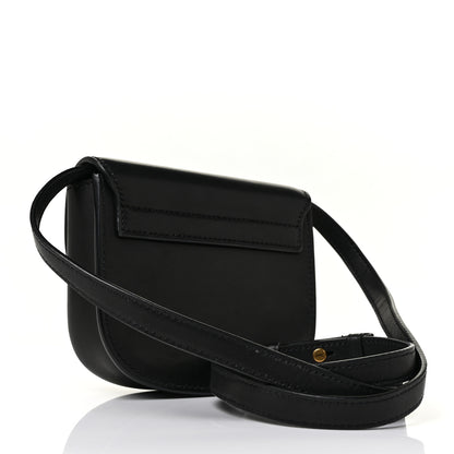 Saint Laurent Smooth Calfskin Mini Classic Monogram Kaia Satchel Black 3 of 9