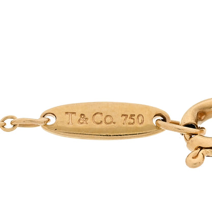 Tiffany 18K Yellow Gold Diamond 1.50ctw Elsa Peretti Diamonds by the Yard Station Bracelet 5 of 6