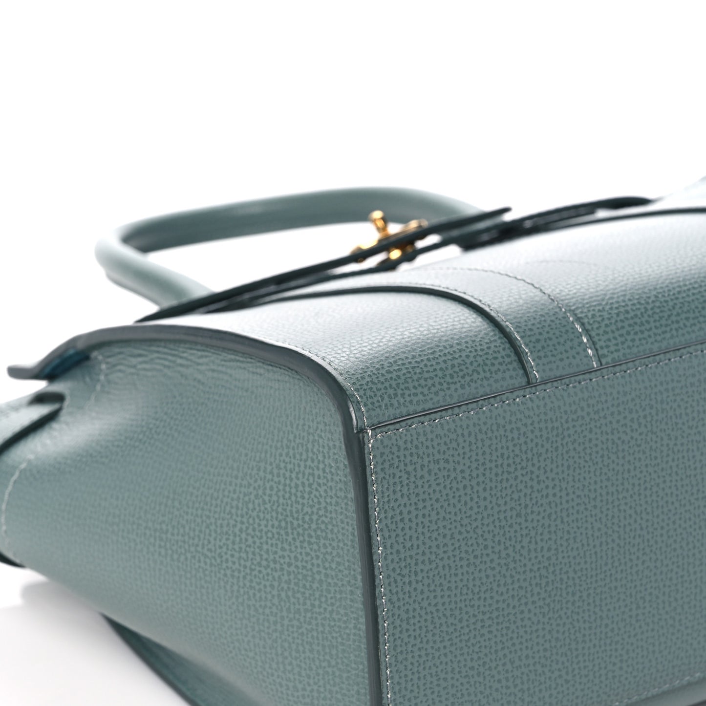 Small Classic Grain Mini Zipped Bayswater Antique Blue