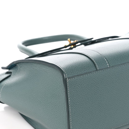 Mulberry Small Classic Grain Mini Zipped Bayswater Antique Blue 9 of 14