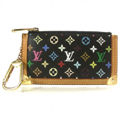 Louis Vuitton Monogram Multicolor Key Pouch Black 1 of 14