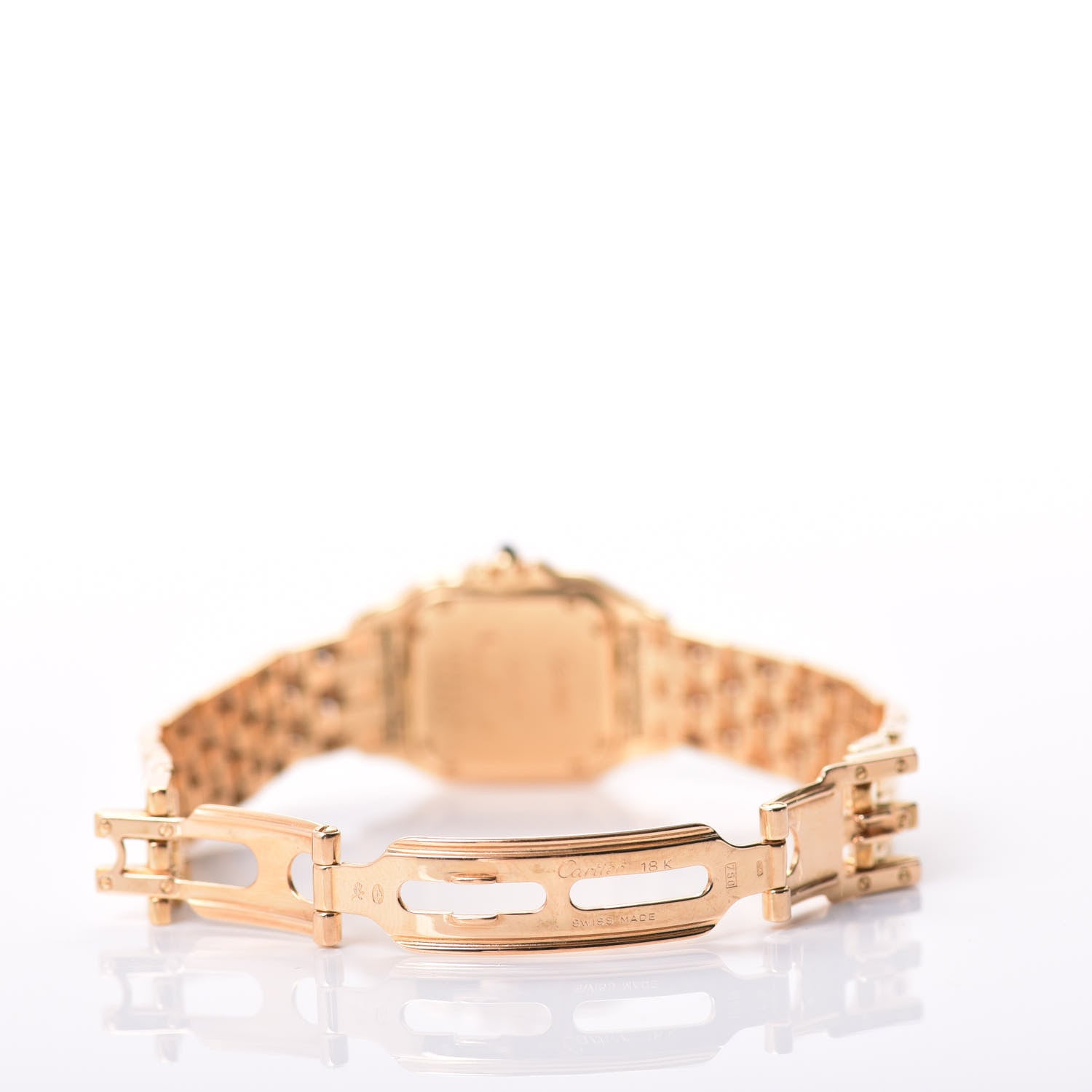 Cartier 18K Yellow Gold 22mm Panthere Quartz Watch 5 of 6
