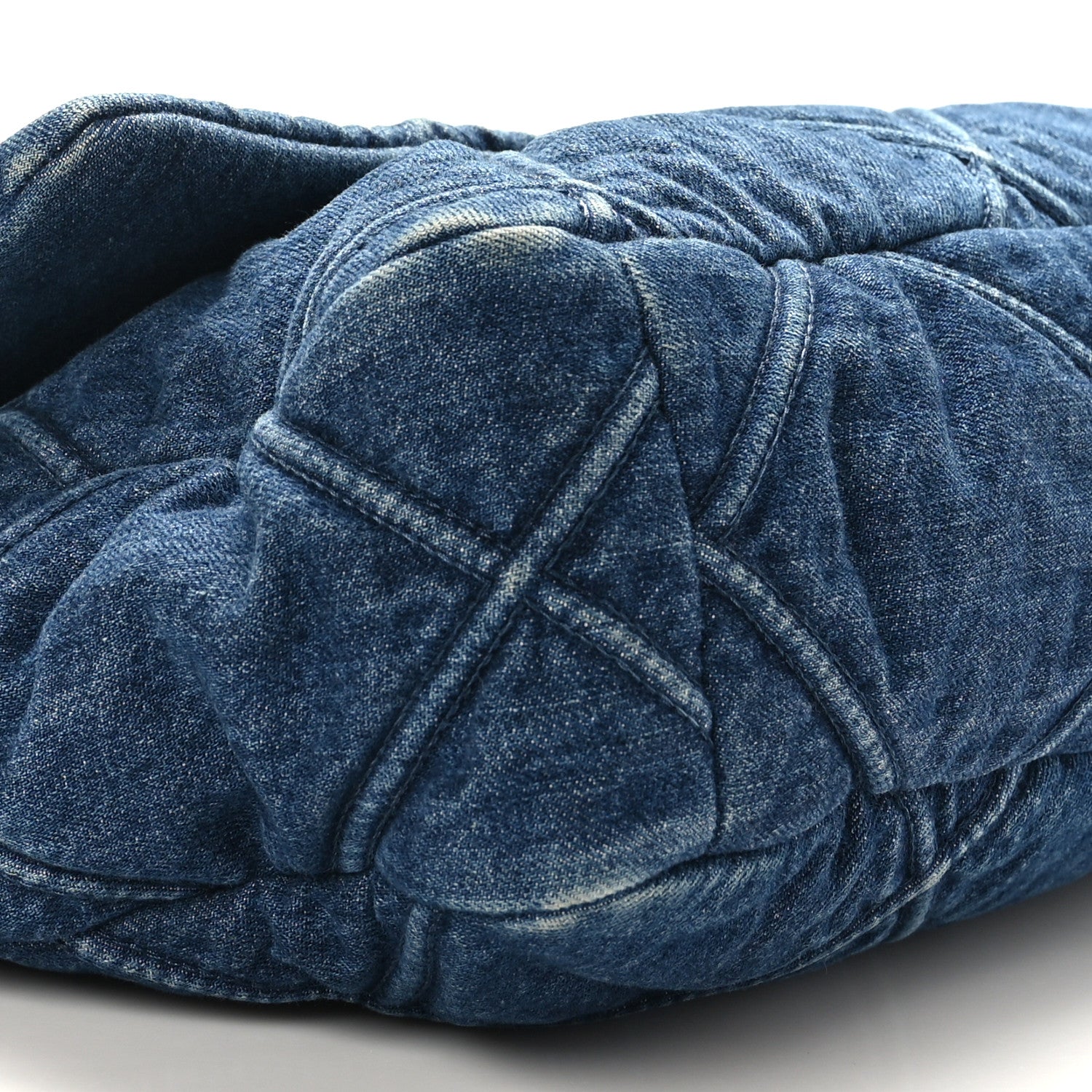 Chanel Denim Quilted Large Chanel 19 Flap Blue 8 of 10