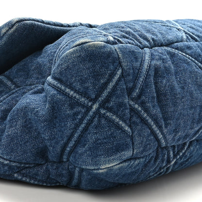 Chanel Denim Quilted Large Chanel 19 Flap Blue 8 of 10