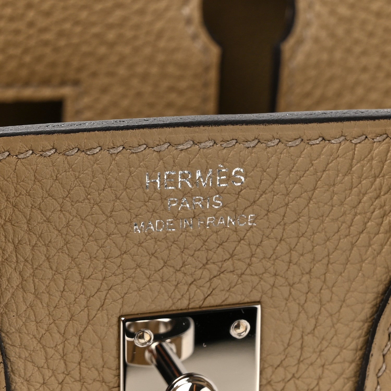 Hermes Togo Birkin 25 Trench 6 of 12