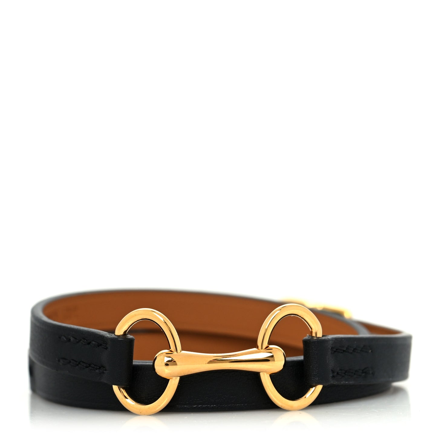 Swift Heritage Equestre Triple Tour Bracelet T3 Black