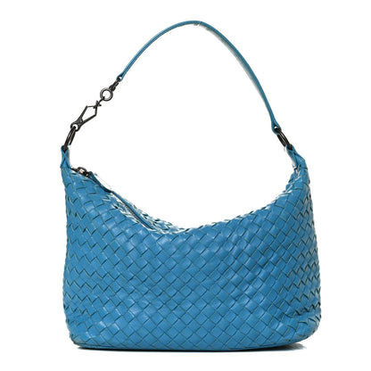 Bottega Veneta Nappa Intrecciato Small Shoulder Bag Delft 1 of 12