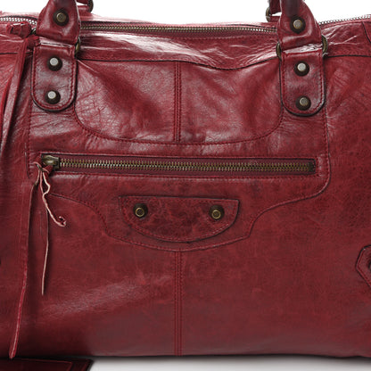 Balenciaga Agneau Classic Hardware Work Grenat 8 of 22