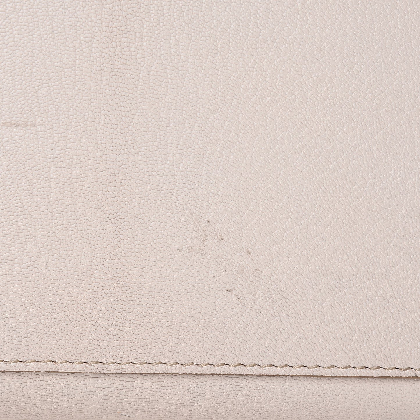 Goatskin Mini Luggage White