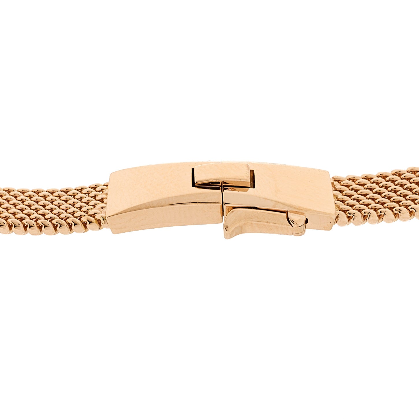 Hermes 18K Rose Gold Diamond Kelly Gavroche Necklace 5 of 7