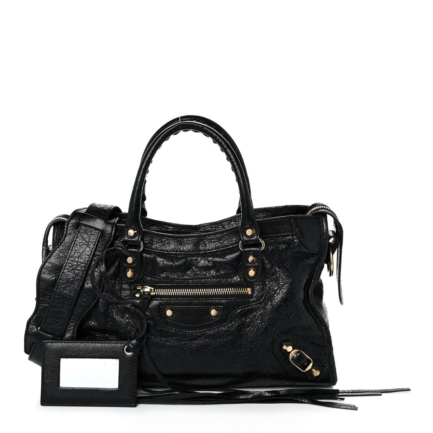 Agneau Classic Gold Hardware S City Black