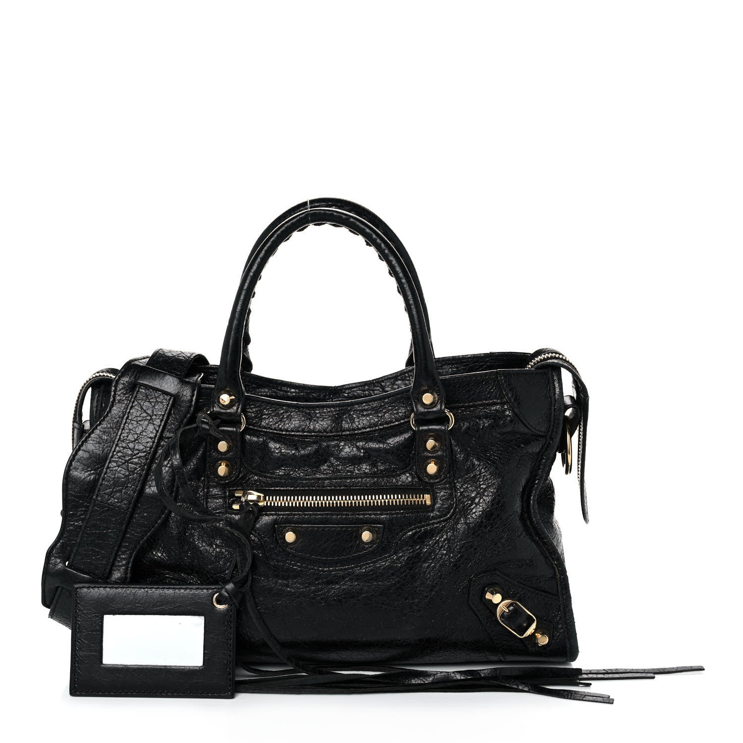 Balenciaga Agneau Classic Gold Hardware S City Black 1 of 11