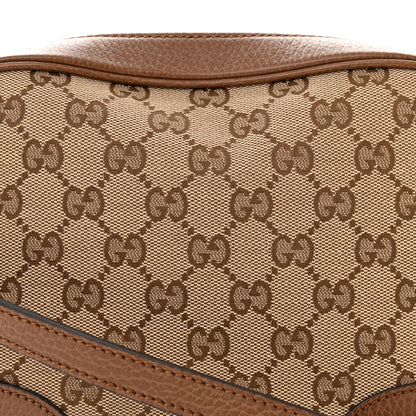 Gucci Monogram Mini Bree Messenger Bag Beige Tabacco 8 of 10