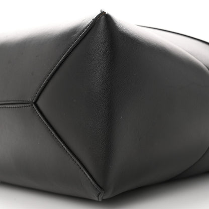 Loewe Shiny Calfskin Medium Puzzle Fold Tote Black 10 of 14