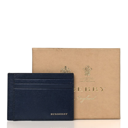 Burberry Calfskin Card Holder Dark Navy 10 of 10