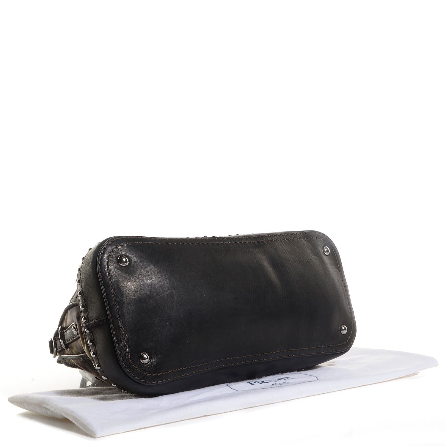 Prada Tessuto Camouflage Bowler Mimetico 4 of 9