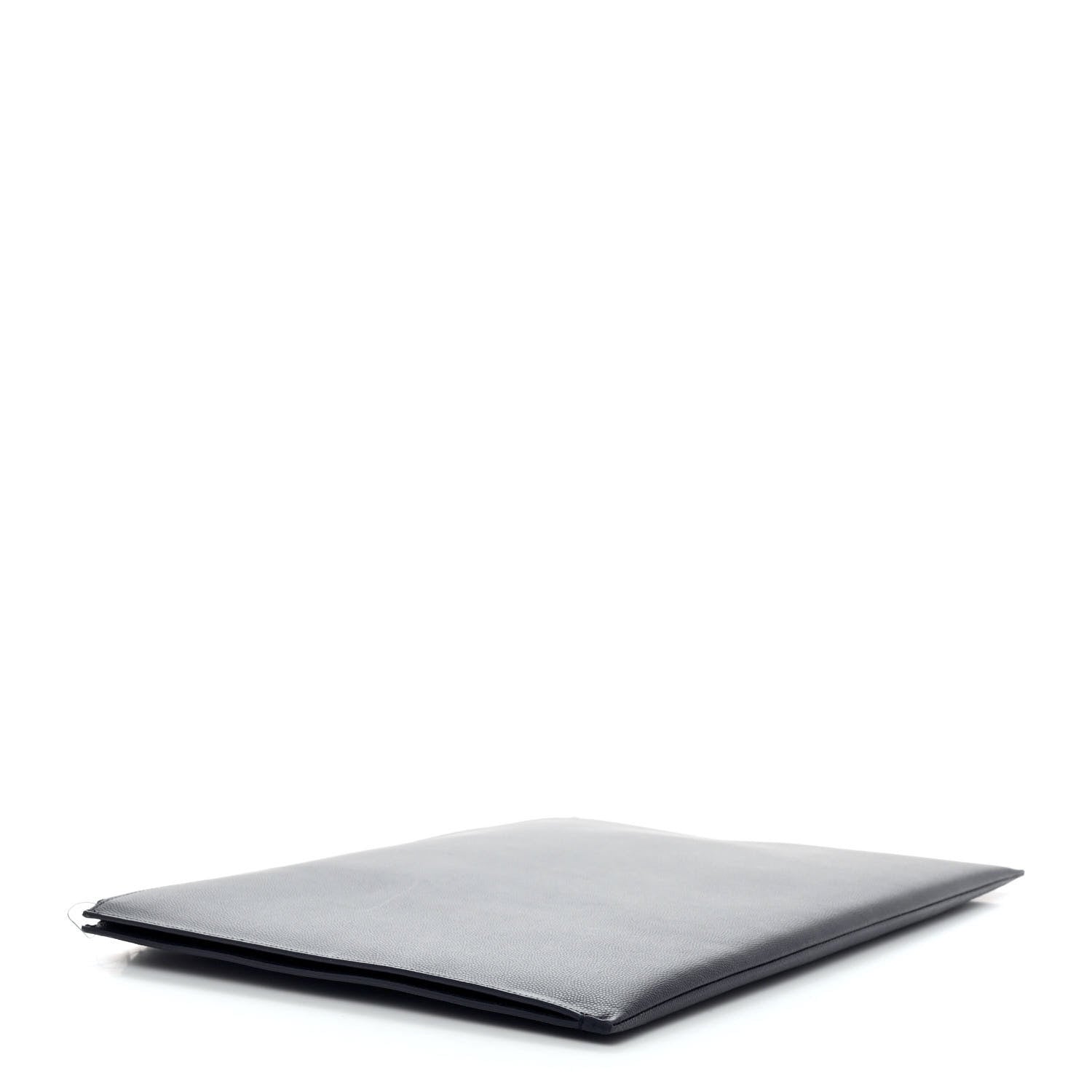 Saint Laurent Grain De Poudre Zipped Document Holder Deep Marine 4 of 7