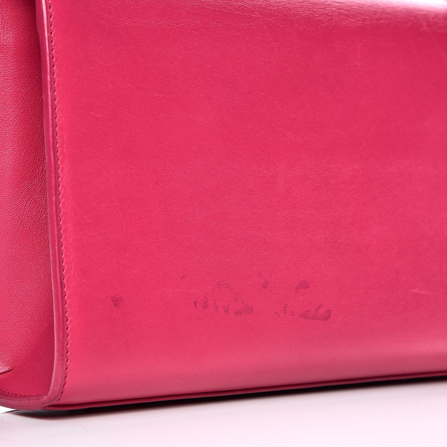 Smooth Calfskin Medium Classic Monogram Kate Tassel Satchel Fuchsia