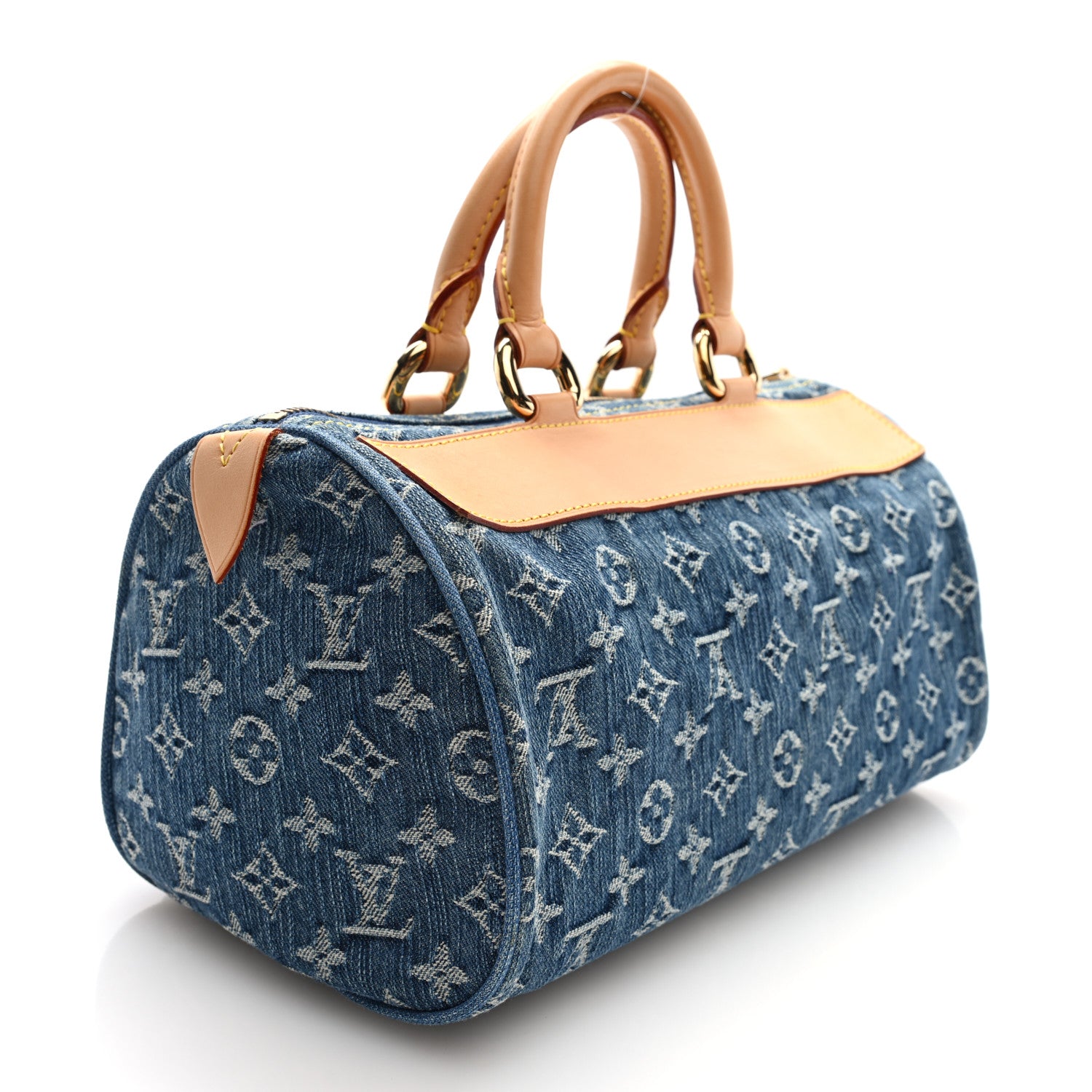 Louis Vuitton Monogram Denim Neo Speedy Blue 3 of 8