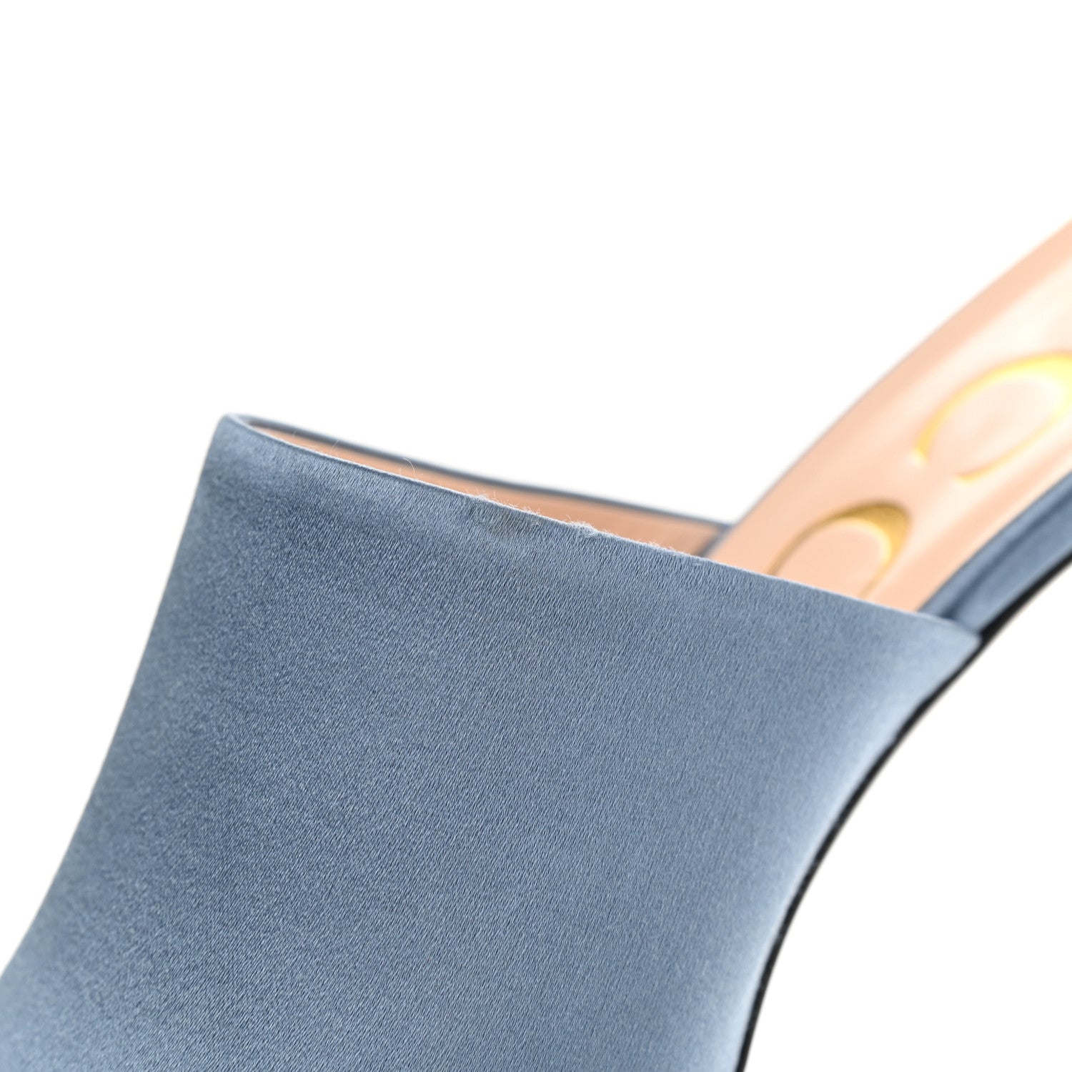 Gucci Silk Satin Crystal Embellished Bow Mules 38 Carta Zucchero 11 of 17