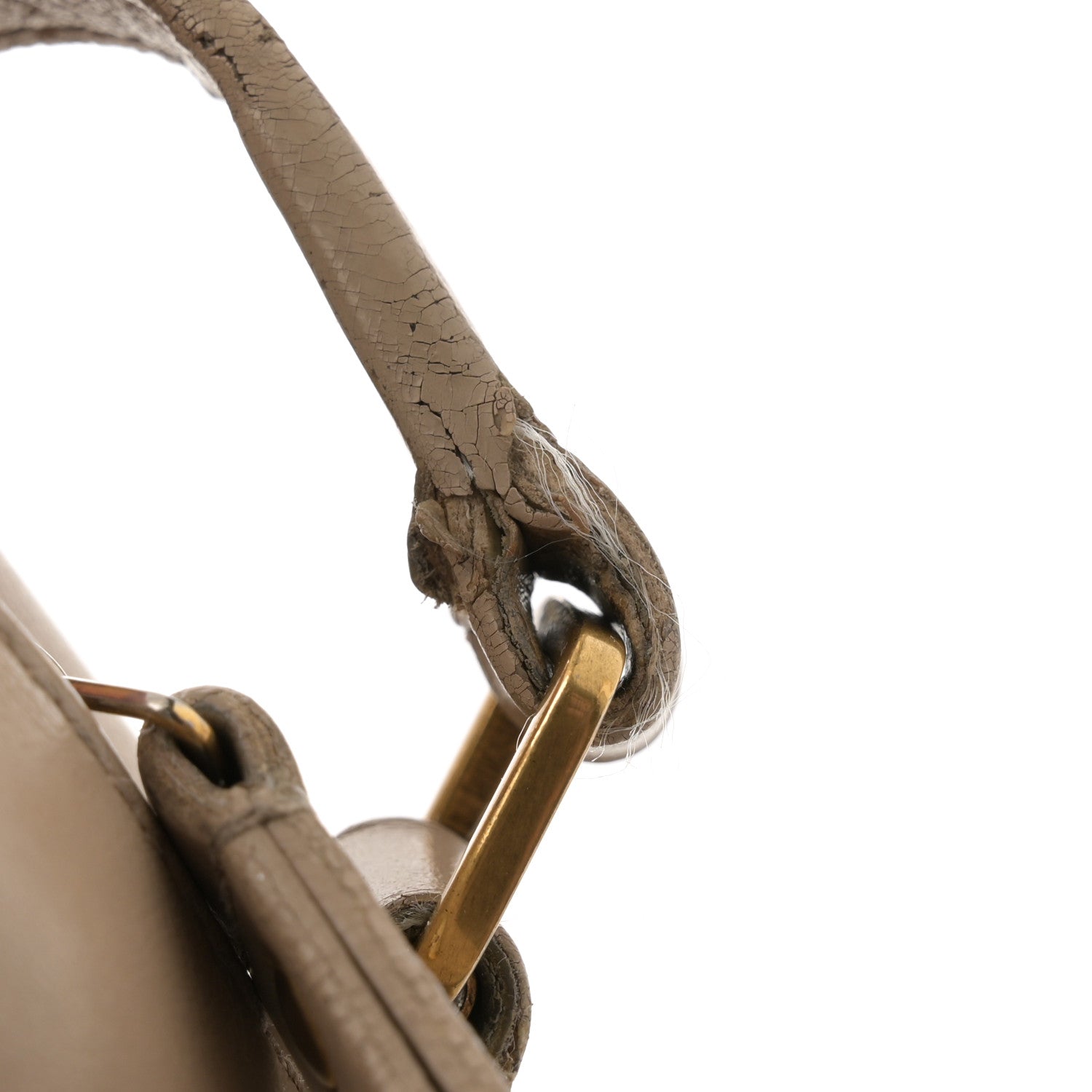 Saint Laurent Calfskin Matelasse Monogram Lou Camera Bag Dark Beige 17 of 17