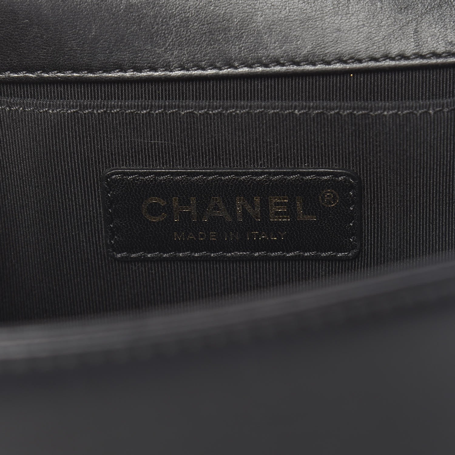 Chanel Lambskin Quilted Medium Boy Flap Black 6 of 13