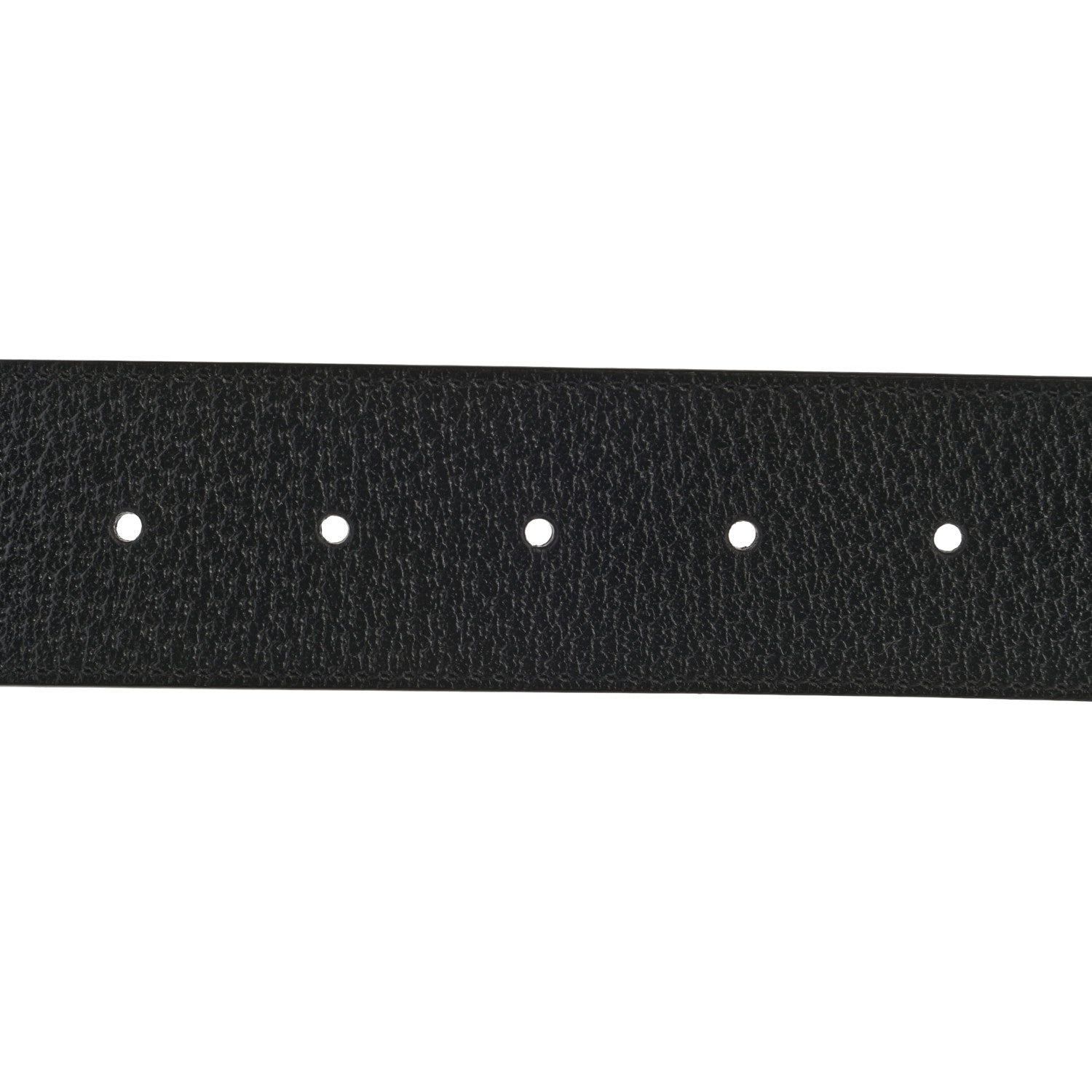 Gucci Textured Calfskin Double G 40mm Belt 100 40 Black 3 of 5