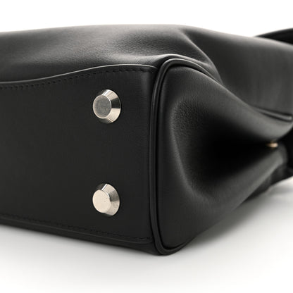 Balenciaga Natural Smooth Calfskin Mini Rodeo Top Handle Handbag Black 9 of 9