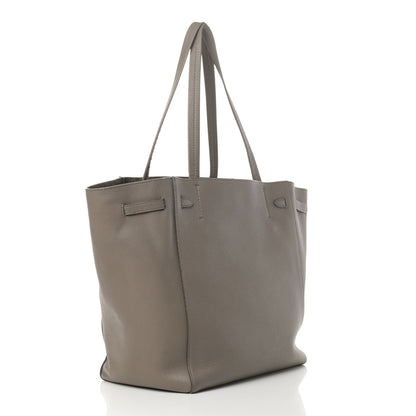 Celine Soft Grained Calfskin Small Belt Cabas Phantom Taupe 2 of 5