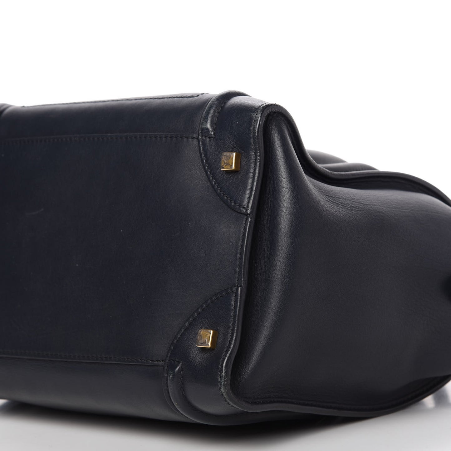 Smooth Calfskin Mini Luggage Midnight