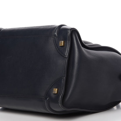Celine Smooth Calfskin Mini Luggage Midnight 10 of 10