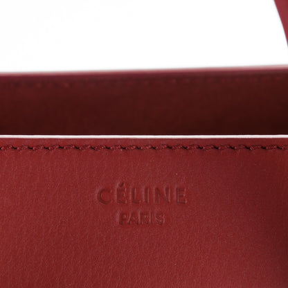 Celine Supple Calfskin Medium Phantom Luggage Red 8 of 8