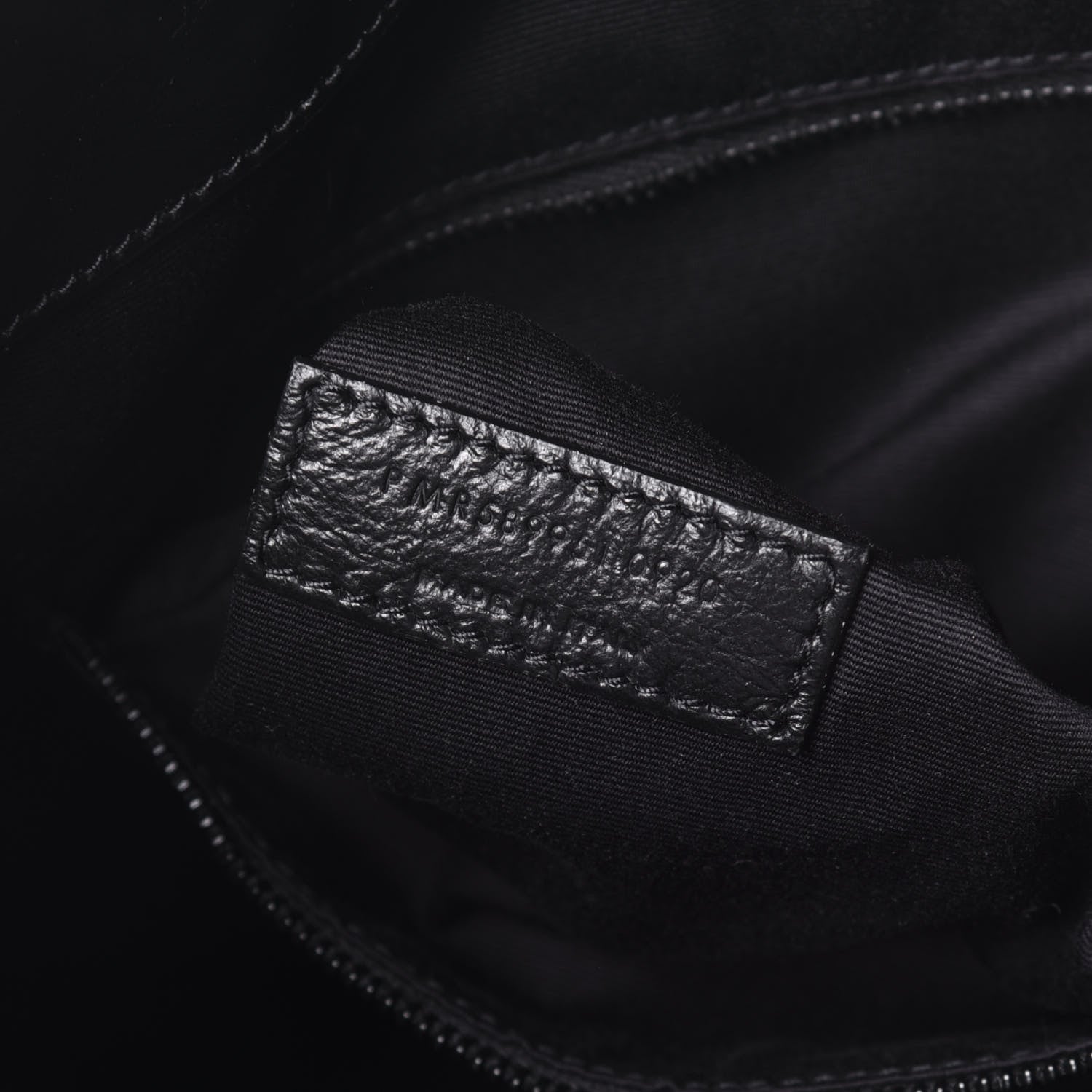 Saint Laurent Crinkled Calfskin Matelasse Monogram Medium Niki Shopper Tote Black 7 of 9