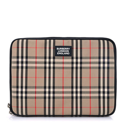 Burberry Vintage Check Laptop Case 1 of 7