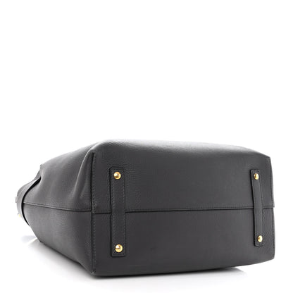 Burberry Marais Calfskin Large Belt Bag Charcoal Grey 5 of 22