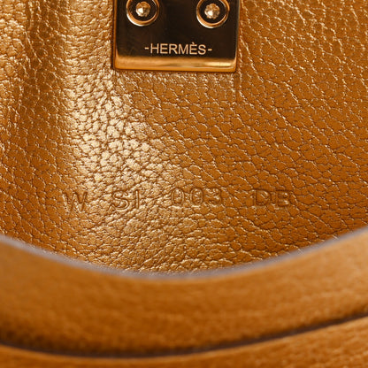 Hermes Metallic Chevre Chamkilight Medor Card Holder Dore 7 of 9