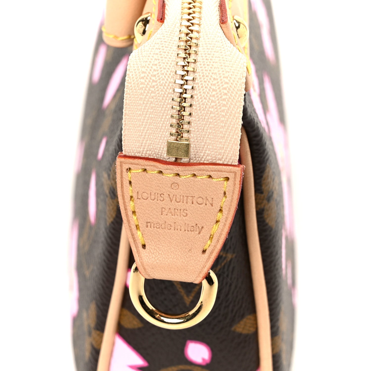 Louis Vuitton LV X TM Monogram Pochette Accessories Sakura Brown 7 of 12