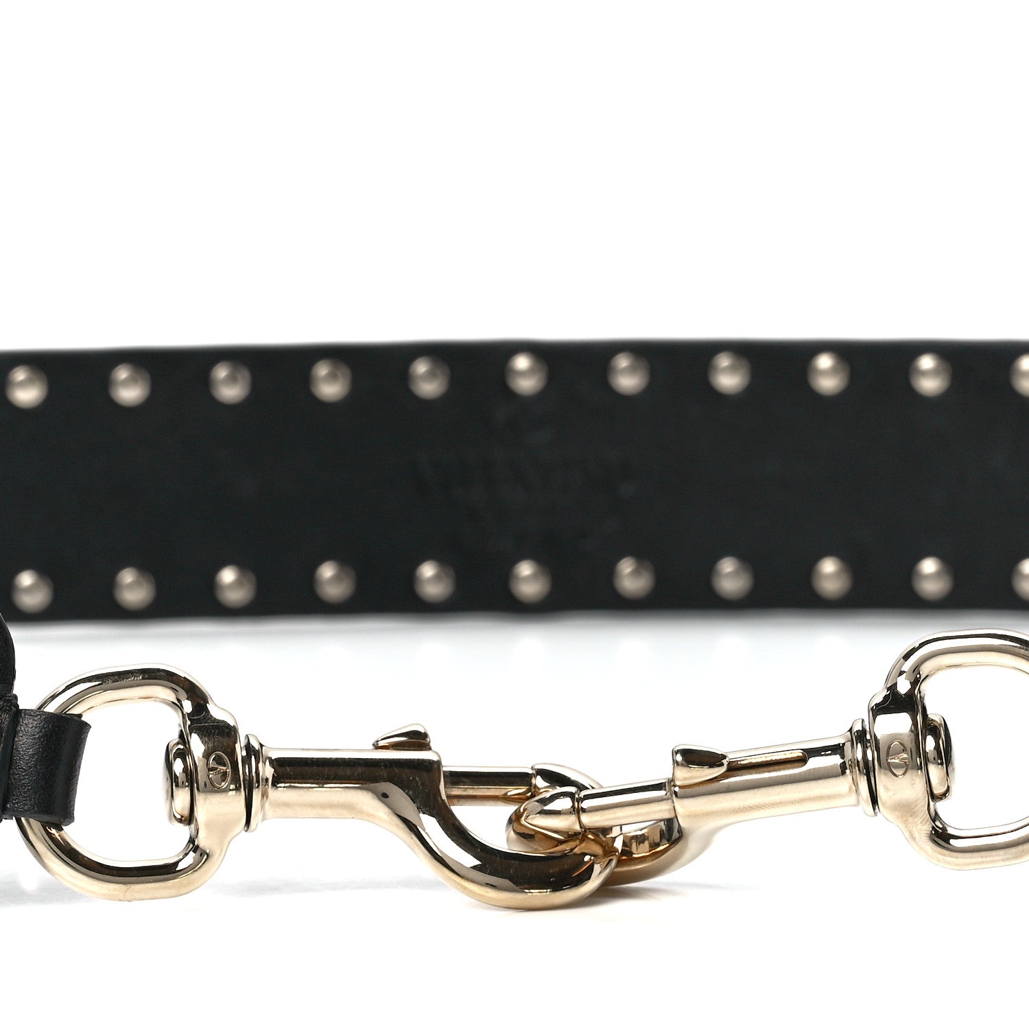 Valentino Garavani Lambskin Rockstud Spike Shoulder Strap Black 3 of 4