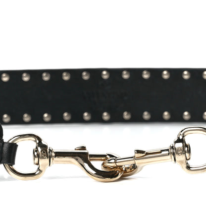 Valentino Garavani Lambskin Rockstud Spike Shoulder Strap Black 3 of 4