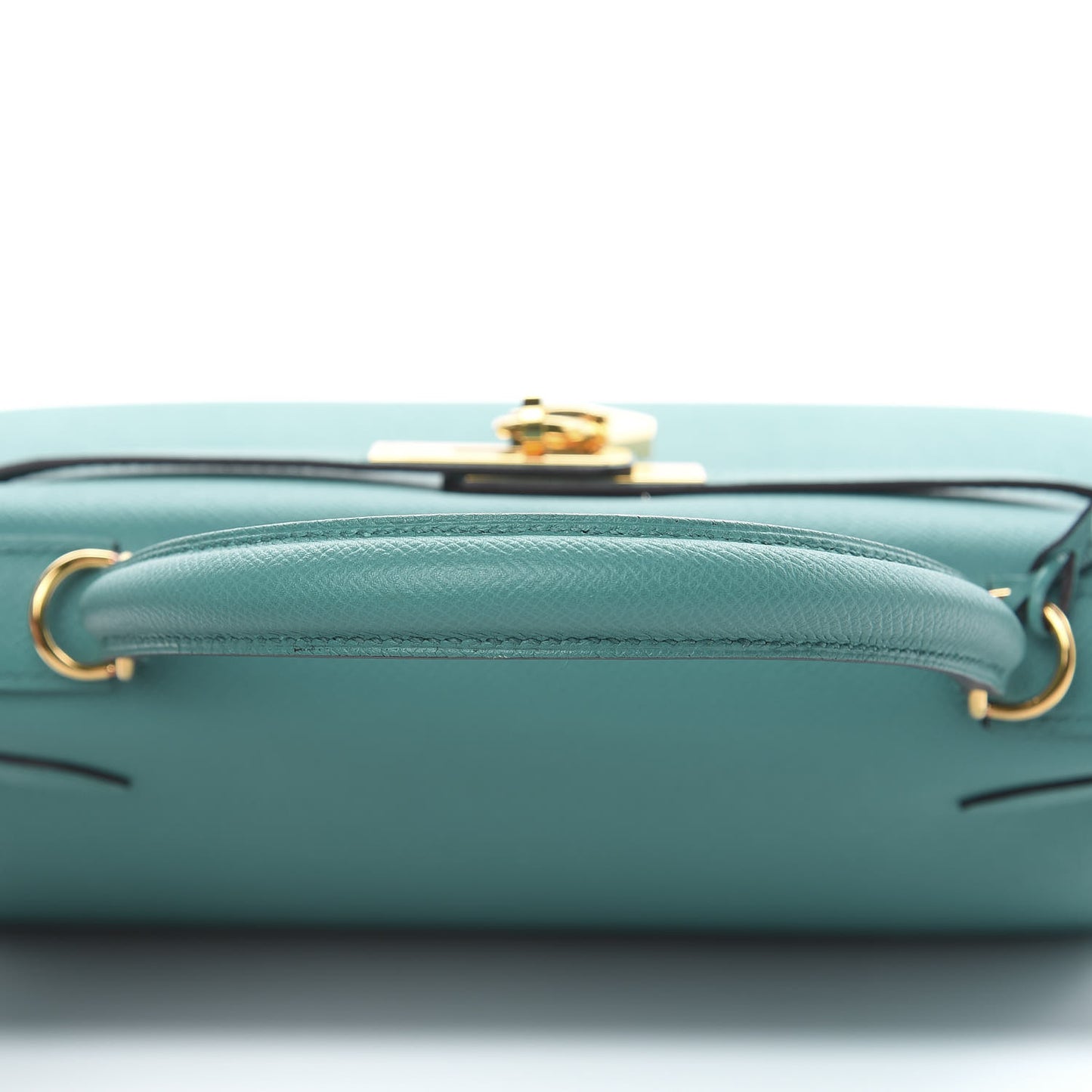Epsom Kelly Sellier 28 Bleu Paon