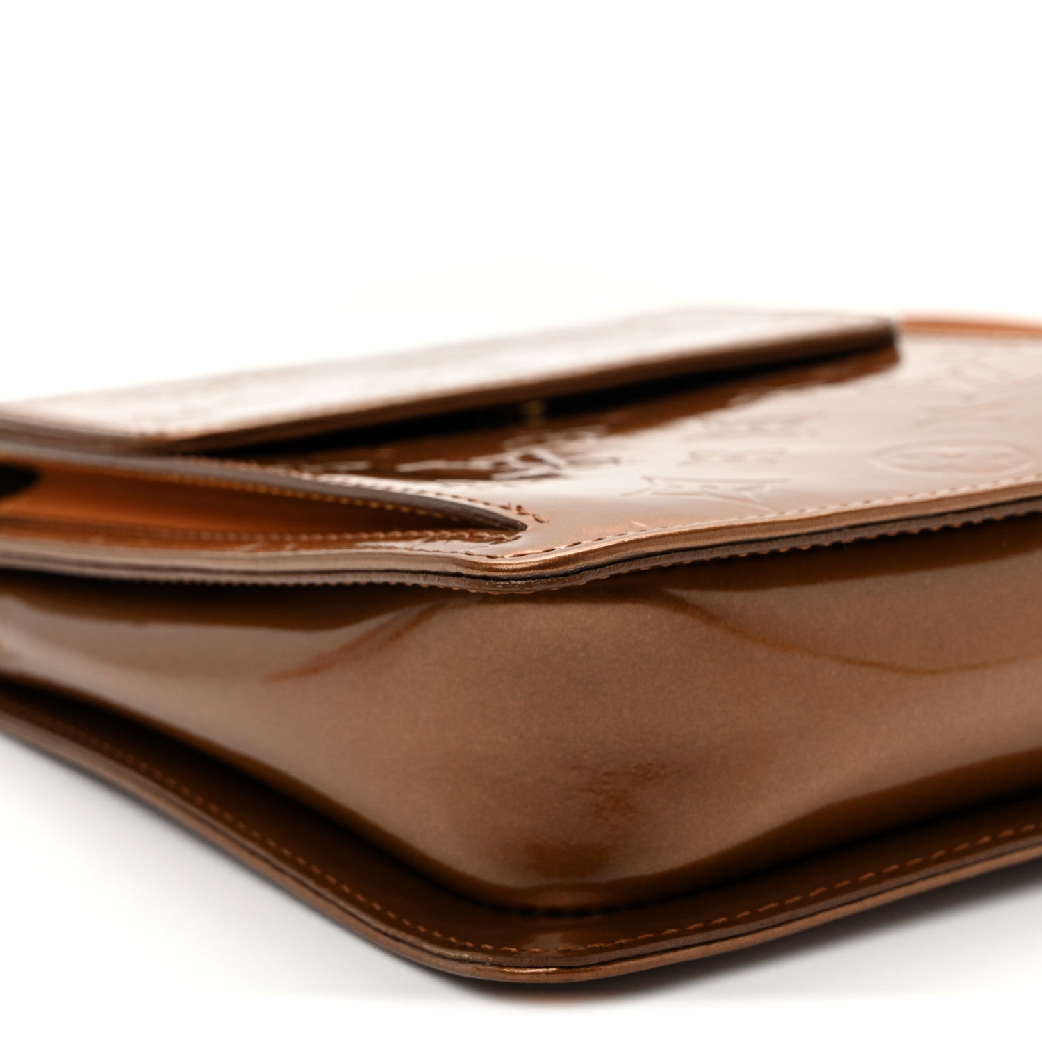 Louis Vuitton Vernis Mott Bronze 8 of 12
