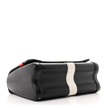 Louis Vuitton Epi Monogram Complice Trunks and Bags Twist Shoulder Bag MM Black 4 of 9