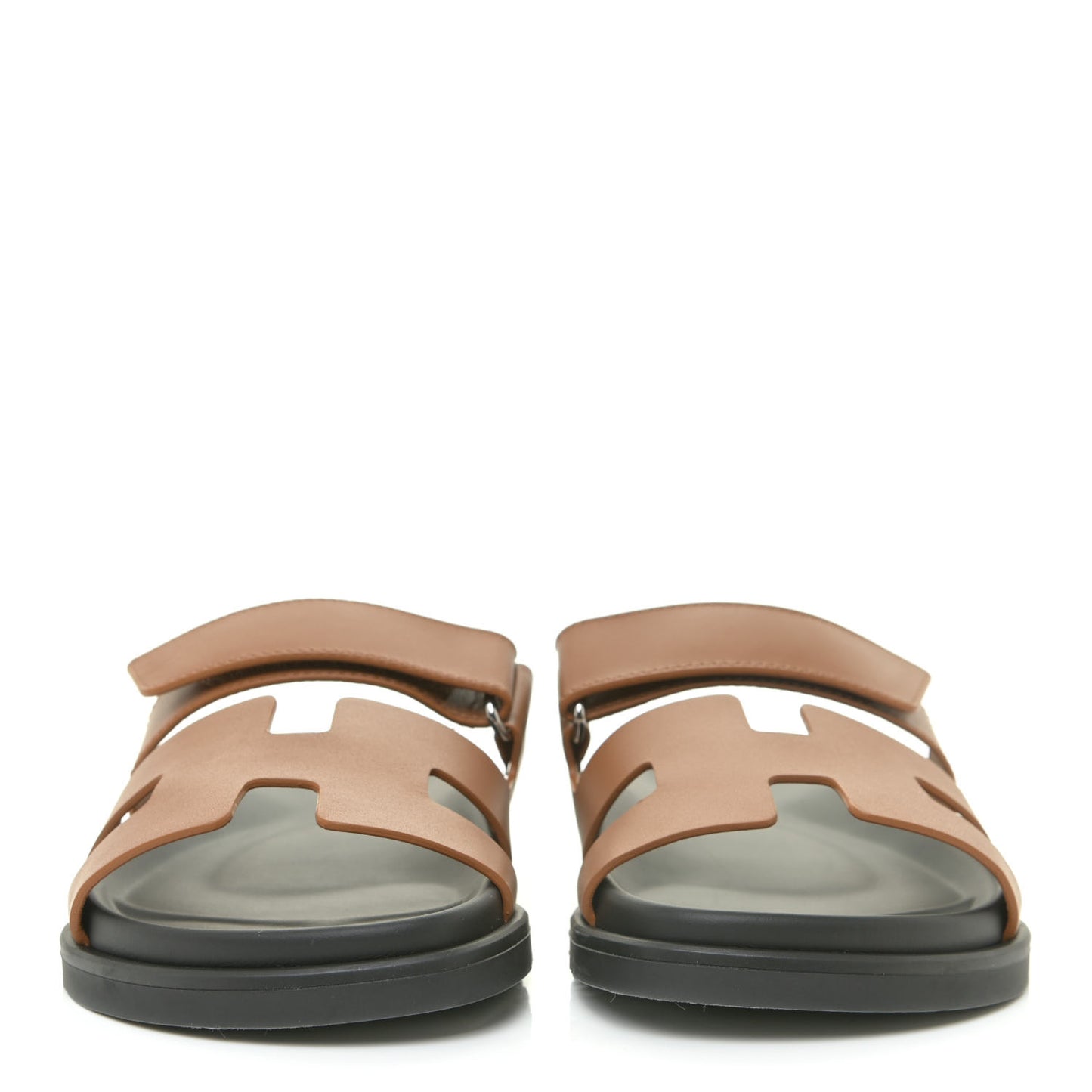 Calfskin Womens Chypre Sandals 37 Naturel