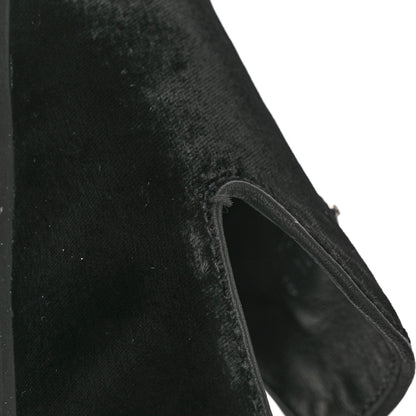 Prada Velvet Mens Slip On Loafers 8 Black 11 of 11