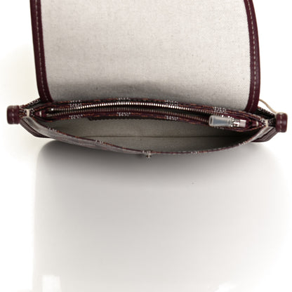 Goyard Goyardine Plumet Wallet Clutch Burgundy 4 of 11